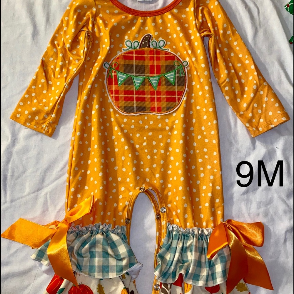 Fall Romper 9M